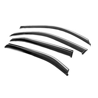 Winddeflectors met chromen sierlijst Niken Luxury (EU/Asia, 4 stuks) foto 2