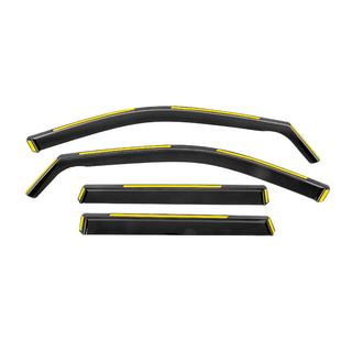 In-channel raamdeflectoren Niken Luxury (4 stuks) Jeep Grand Cherokee WK2 2010–2021 foto 1