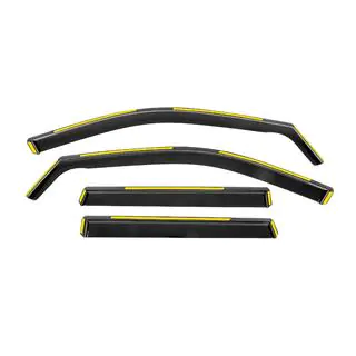 In-channel raamdeflectoren Niken Luxury (4 stuks) Jeep Grand Cherokee WK2 2010–2021 foto 1