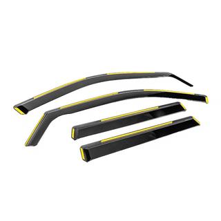 In-channel raamdeflectoren Niken Luxury (4 stuks) Jeep Grand Cherokee WK2 2010–2021 foto 3