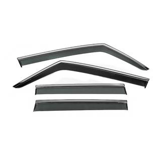Windschermen met chromen sierlijst Niken Luxury (4 stuks) foto 1
