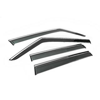 Windschermen met chromen sierlijst Niken Luxury (4 stuks) foto 3