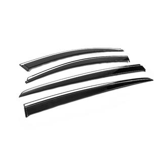 Windschermen met chromen sierlijst Niken Luxury (4 stuks) Kia Sportage 2015–2021 foto 4