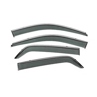 Windschermen met chromen sierlijst Niken Luxury (4 stuks) Kia Sportage 2004–2010 foto 4