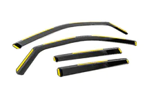 Mercedes GLE/ML-klasse W166 2011–2018 In-channel raamdeflectoren Niken Luxury (4 stuks) foto 3