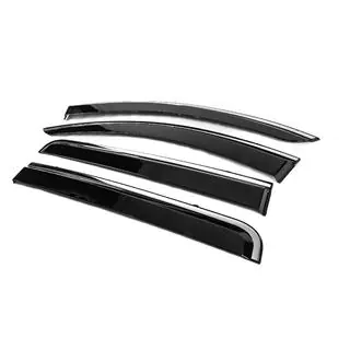 Windschermen met chromen sierlijst Niken Luxury (4 stuks) Mitsubishi L200 2015–2024 foto 2
