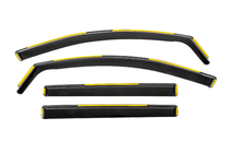 Mitsubishi L200 2015–2024 In-channel raamdeflectoren Niken Luxury (4 stuks) foto 1