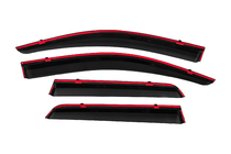Mitsubishi ASX 2010–2023 Windschermen met chromen sierlijst Niken Luxury (4 stuks) foto 4