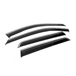 Windschermen met chromen sierlijst Niken Luxury (4 stuks) Nissan Pathfinder R53 2021– foto 3