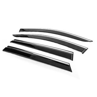 Windschermen met chromen sierlijst Niken Luxury (4 stuks) foto 2