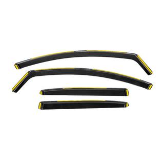 In-channel raamwindschermen Niken Luxury (HB, 4 stuks) Renault Megane IV 2016–2025 foto 1