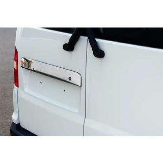 RVS sierlijst boven kenteken voor openslaande achterdeuren Volkswagen T5 Transporter 2003–2010 foto 1