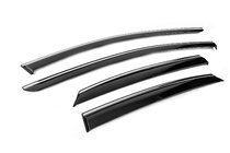 Toyota bZ3 2023– Windschermen met chromen sierlijst Niken Luxury (4 stuks) foto 3