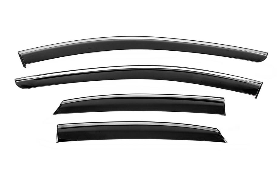 Toyota bZ3 2023– Windschermen met chromen sierlijst Niken Luxury (4 stuks) Image