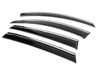 Toyota Rav 4 2013–2018 Windschermen met chromen sierlijst Niken Luxury (4 stuks) foto 2