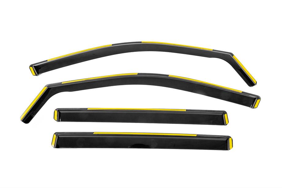 Toyota Highlander 2013–2019 In-channel raamdeflectoren Niken Luxury (4 stuks) Image