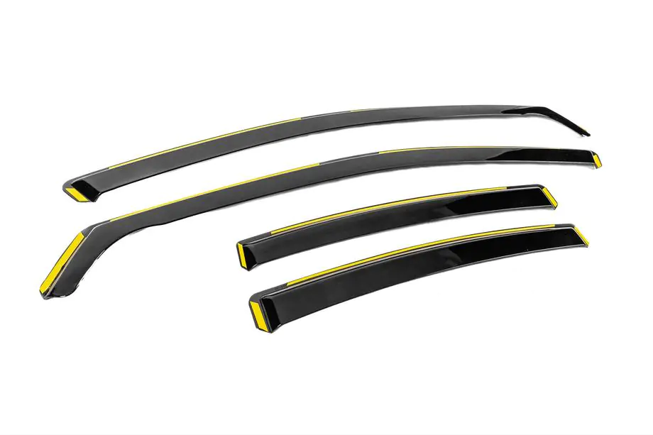 Toyota Camry 2024– In-channel raamdeflectoren Niken Luxury (4 stuks) Foto 3