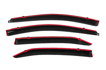 Toyota Corolla 2013–2019 Windschermen met chromen sierlijst Niken Luxury (4 stuks) foto 5