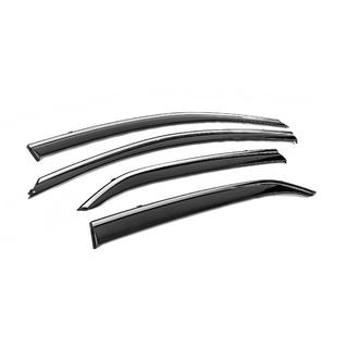 Windschermen met chromen sierlijst Niken Luxury (4 stuks) Toyota Corolla 2007–2013 foto 3