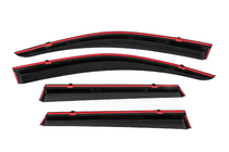 Volkswagen Touareg 2010–2018 Windschermen met chromen sierlijst Niken Luxury (4 stuks) foto 4