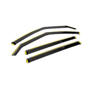 In-channel raamdeflectoren Niken Luxury (4 stuks) Opel Zafira C Tourer 2011–2019 foto 3