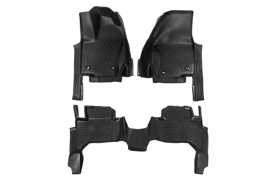 Toyota Land Cruiser Prado 250 2023– Rubberen automatten Niken Luxury 3D (3 stuks) Foto 1