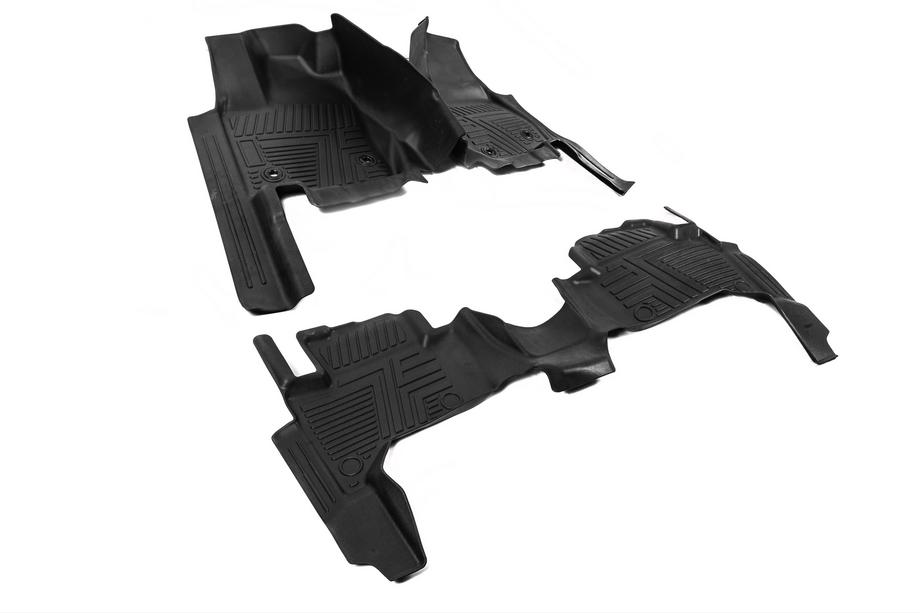 Toyota Land Cruiser Prado 250 2023– Rubberen automatten Niken Luxury 3D (3 stuks) Foto 3