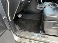 Nissan Patrol Y62 2010–2024 Deluxe stoffen automatten (3 rijen, zwart) foto 9