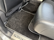 Nissan Patrol Y62 2010–2024 Deluxe stoffen automatten (3 rijen, zwart) foto 10