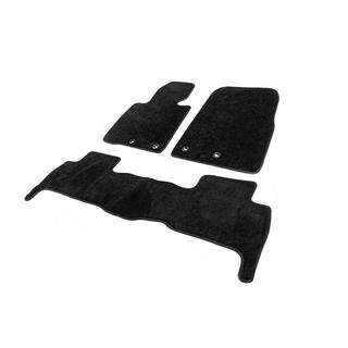Textiele automatten Deluxe V-2 (2012-2021, zwart) Toyota Land Cruiser 200 2007–2021 foto 1