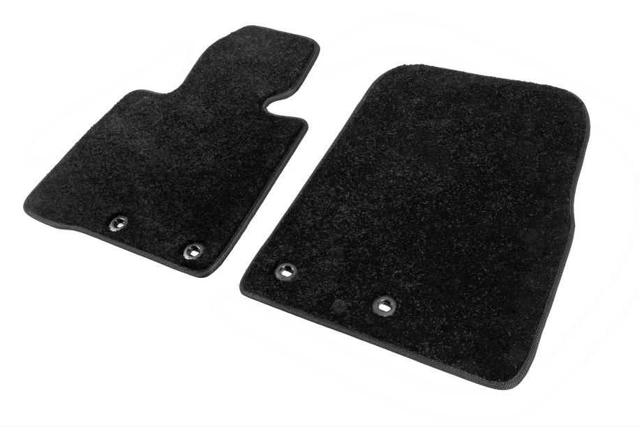 Toyota Land Cruiser 200 2007–2021 Textiele automatten Deluxe V-2 (2012-2021, zwart) Foto 4