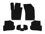 Audi A1 2010–2018 Textiele automatten Deluxe (HB, 3-deurs, zwart) foto 1