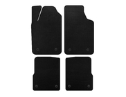 Audi A2 1999–2005 Deluxe textielen automatten (HB, zwart) foto 1