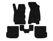 Audi A4 B5 1994–2001 Deluxe textielen automatten (Avant, zwart) foto 1