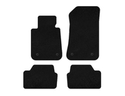 BMW 1 Serie E81/E82/E87/E88 2004–2011 Textiele automatten Deluxe (Zwart) foto 1