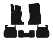 BMW 7 Serie F01/F02 2008–2015 Textiele matten Deluxe (voor F01, zwart) foto 1