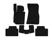 BMW 3 Serie G20/G21 2018– Deluxe textielmatten (Zwart) foto 1