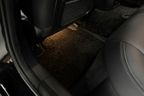 BMW 3 Serie G20/G21 2018– Deluxe textielmatten (Zwart) foto 11