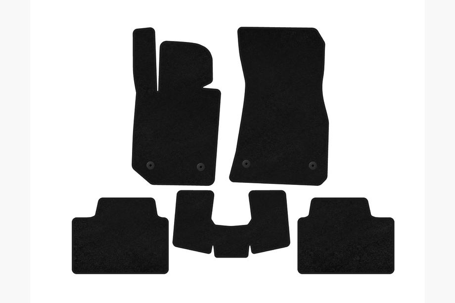 BMW 3 Serie G20/G21 2018– Deluxe textielmatten (Zwart) Image
