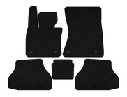 BMW X6 E71 2008–2014 Deluxe V-2 textiel automatten (Zwart) foto 1