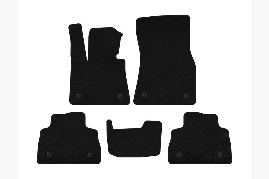 BMW X6 G06 2019–2027 Textiele automatten Deluxe (Zwart) Image