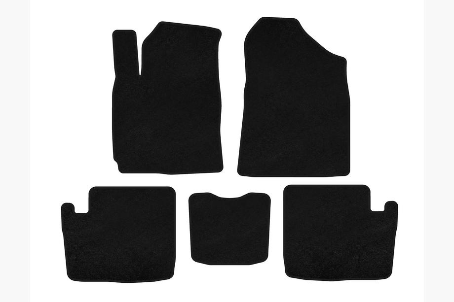 Chery Tiggo 1 2005–2016 Deluxe textiele automatten (2005-2009, zwart) Image