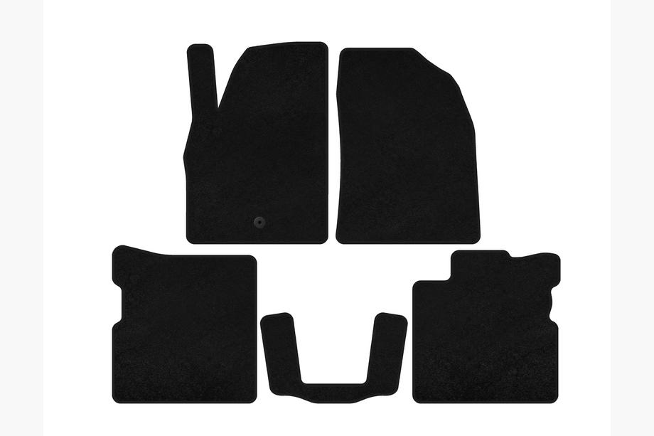 Chevrolet HHR 2005–2011 Textiele automatten Deluxe (Zwart) Image