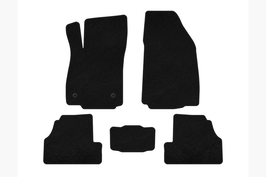 Chevrolet Trax 2012–2023 Deluxe textiele automatten (2012-2019, zwart) Image