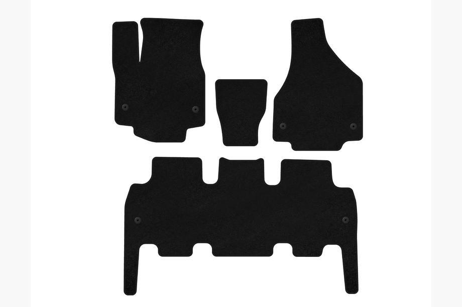 Chrysler Pacifica 2016– Textiele automatten Deluxe (Zwart) Image