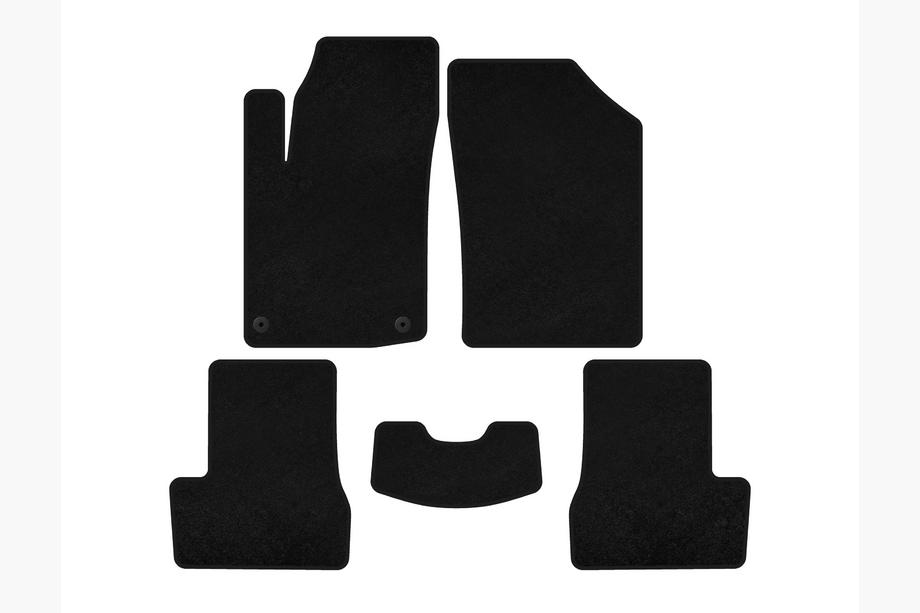 Citroen C-3 2009–2016 Deluxe textielen automatten (HB, zwart) Image