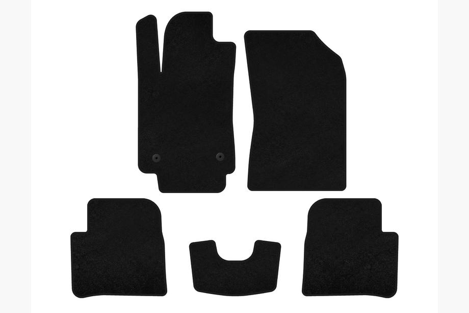 Citroen C-3 2016–2023 Deluxe textielen automatten (HB, zwart) Image
