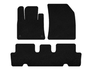 Citroen C-4 Picasso 2013–2022 Deluxe V1 velours automatten (2 rijen, zwart) foto 1