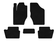 Citroen DS-4 2010–2015 Deluxe textielen matten (HB, voor facelift, zwart) foto 1