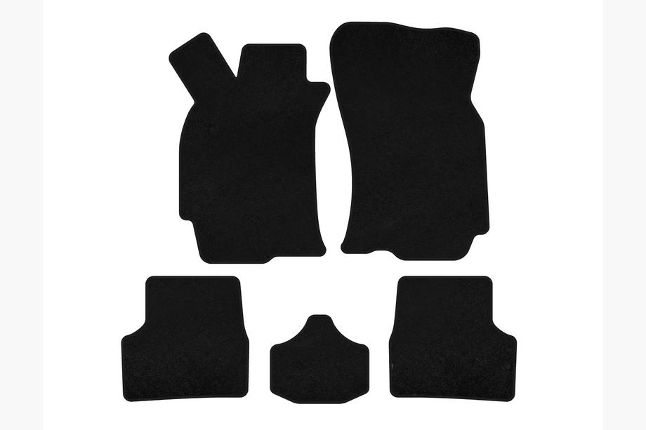 Fiat Albea 2002–2012 Textiele automatten Deluxe (SD, zwart) Image